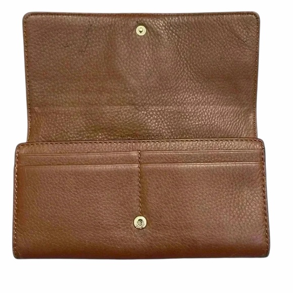 Michael Kors Brown Leather Wallet - Picture 2 of 6